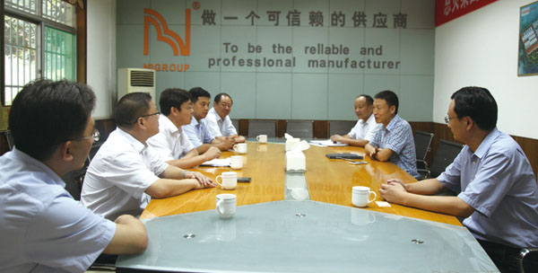 縣委常委、常務(wù)副縣長(zhǎng)陳崇波來(lái)我公司調(diào)研